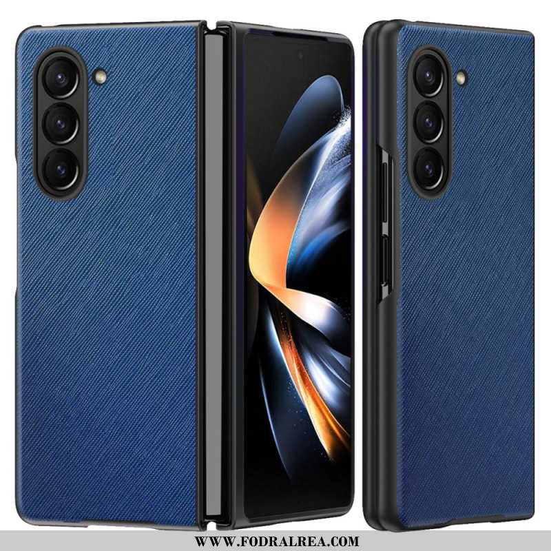 Skal Samsung Galaxy Z Fold 6 Telefonfodral Korsstruktur