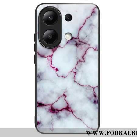 Skal Xiaomi Redmi Note 13 4g Lila Marmor Härdat Glas