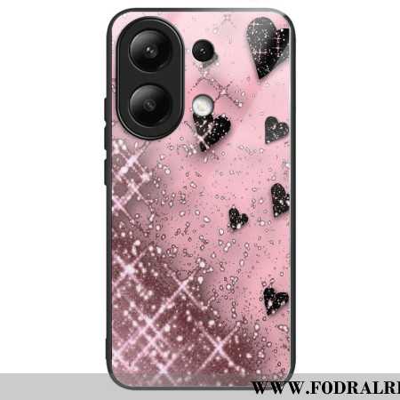 Skal Xiaomi Redmi Note 13 4g Pink Love Härdat Glas