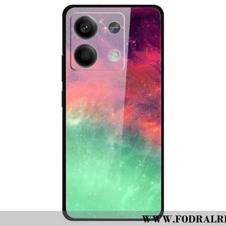 Skal Xiaomi Redmi Note 13 5g Färgglad Nebulosa Härdat Glas