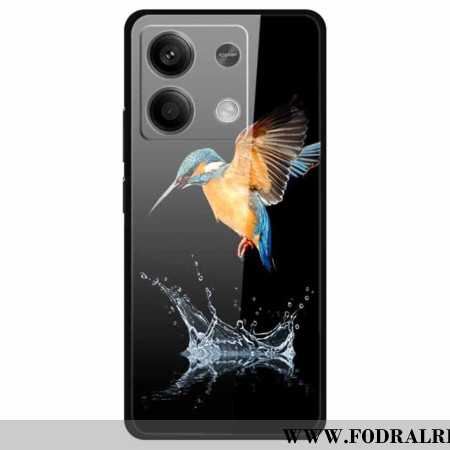 Skal Xiaomi Redmi Note 13 5g Telefonfodral Kronfågel Av Härdat Glas