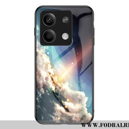 Skal Xiaomi Redmi Note 13 5g Telefonfodral Lysande Stjärnhimmel Härdat Glas