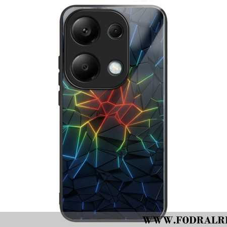 Skal Xiaomi Redmi Note 13 Pro 4g Geometri Härdat Glas