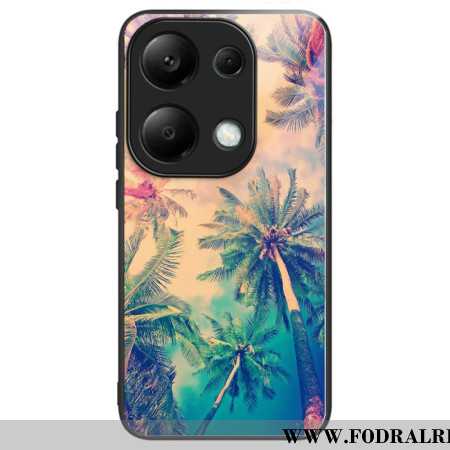 Skal Xiaomi Redmi Note 13 Pro 4g Palmträd Härdat Glas