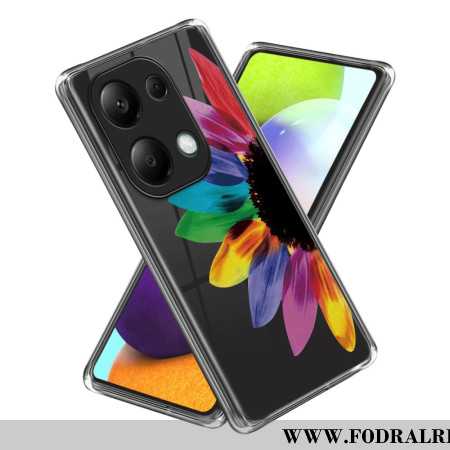 Skal Xiaomi Redmi Note 13 Pro 4g Telefonfodral Färgglad Blomma