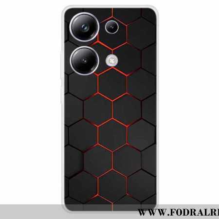 Skal Xiaomi Redmi Note 13 Pro 4g Telefonfodral Röd Cell