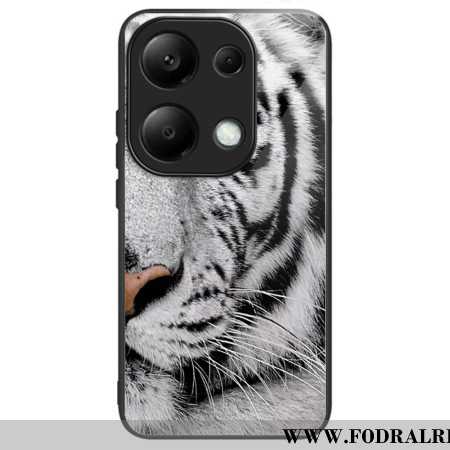 Skal Xiaomi Redmi Note 13 Pro 4g Tigerhuvud Härdat Glas