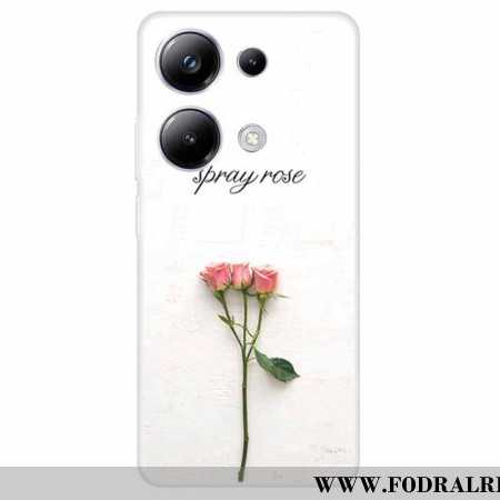 Skal Xiaomi Redmi Note 13 Pro 4g Tre Blommor