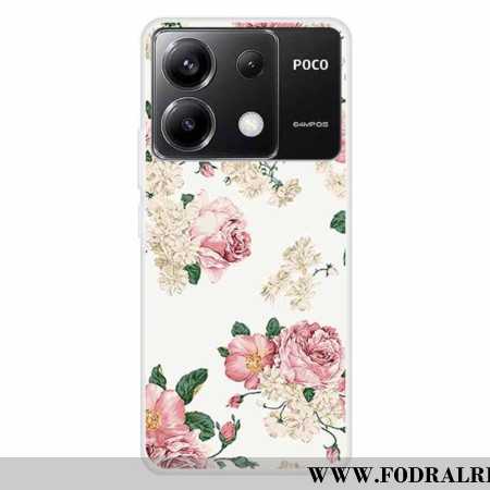 Skal Xiaomi Redmi Note 13 Pro 5g Telefonfodral Frihetsblommor