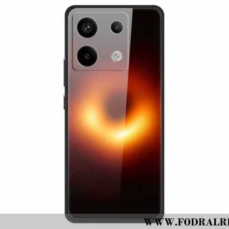 Skal Xiaomi Redmi Note 13 Pro 5g Telefonfodral Svart Hål Härdat Glas