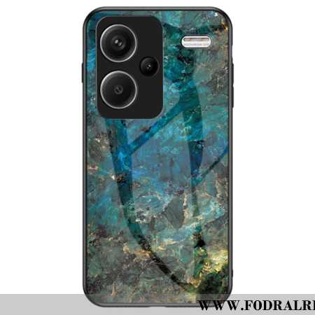 Skal Xiaomi Redmi Note 13 Pro Plus 5g Emerald Marble Härdat Glas