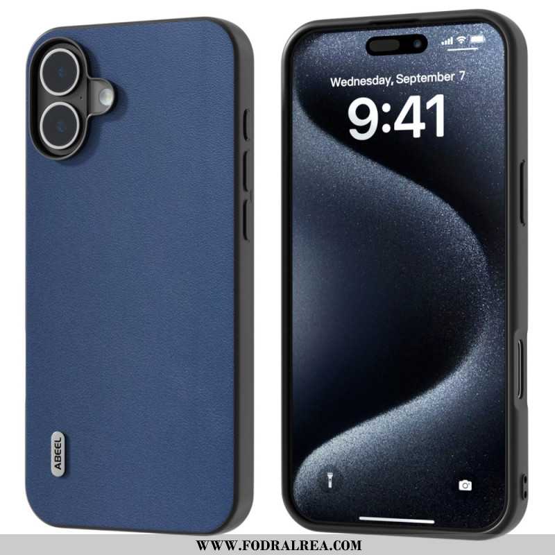 Skal iPhone 16 Plus Telefonfodral Abeel Konstläder