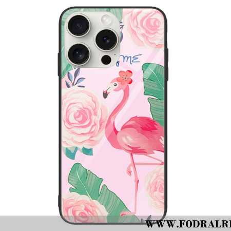 Skal iPhone 16 Pro Flamingo Härdat Glas