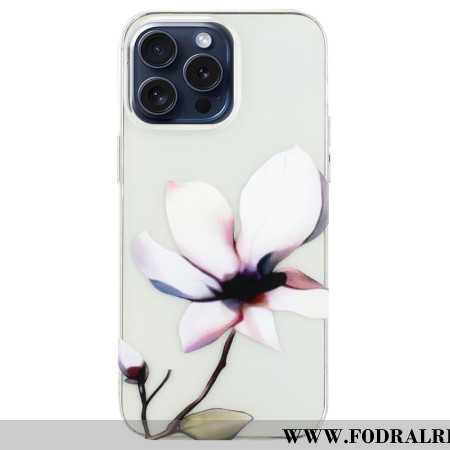 Skal iPhone 16 Pro Max Vit Blomma