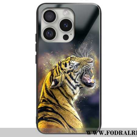 Skal iPhone 16 Pro Roaring Tiger Tempered Glass