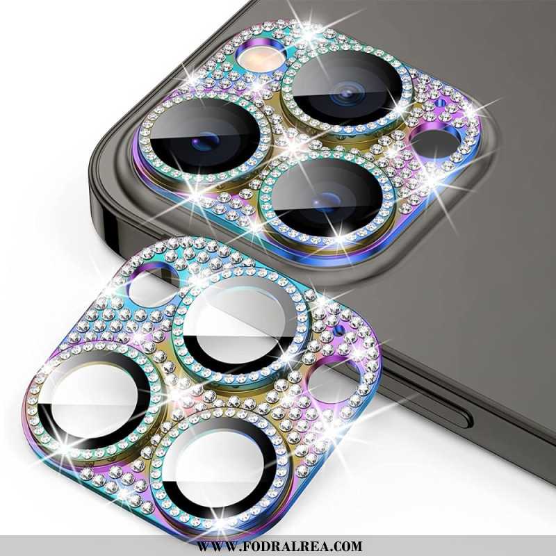 iPhone 16 Pro Enkay Rhinestone Linsskydd